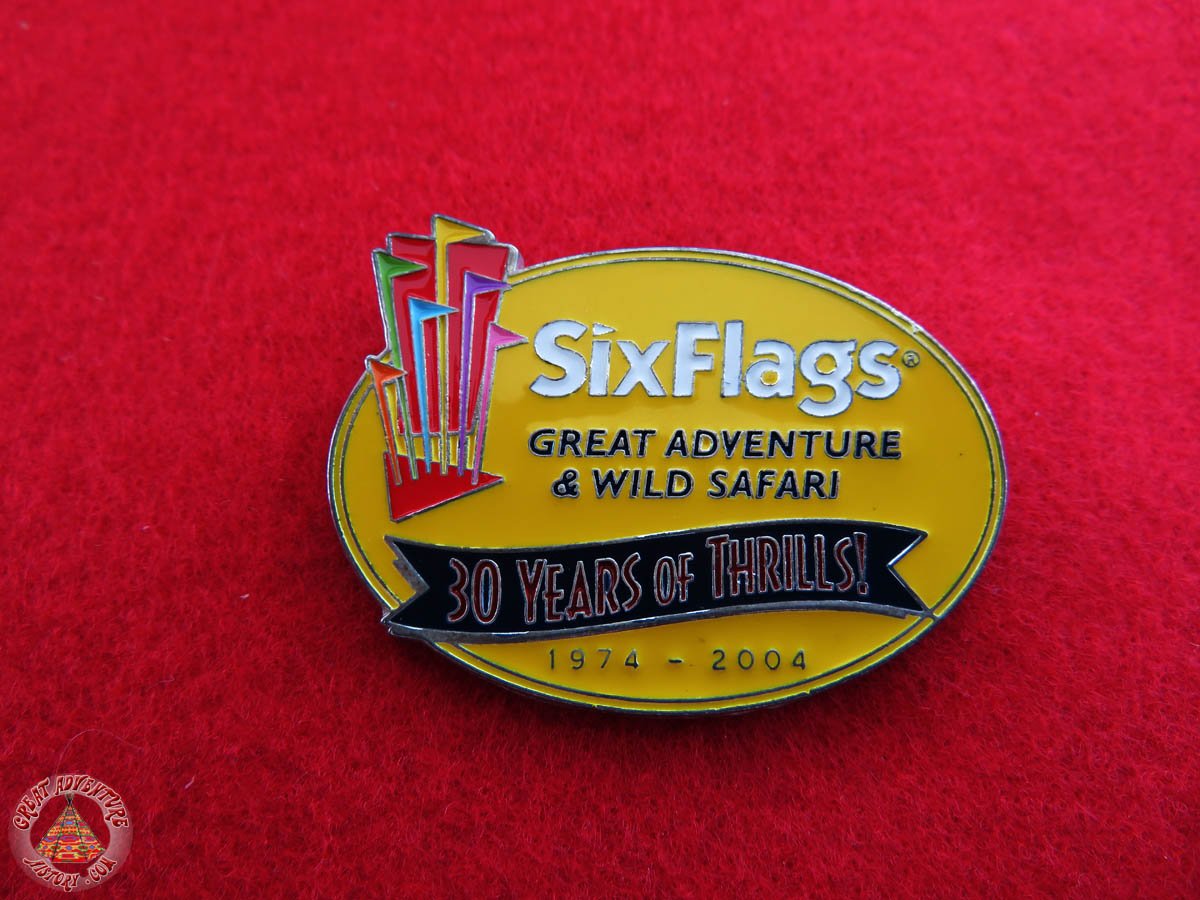 Great Adventure Souvenirs Pins